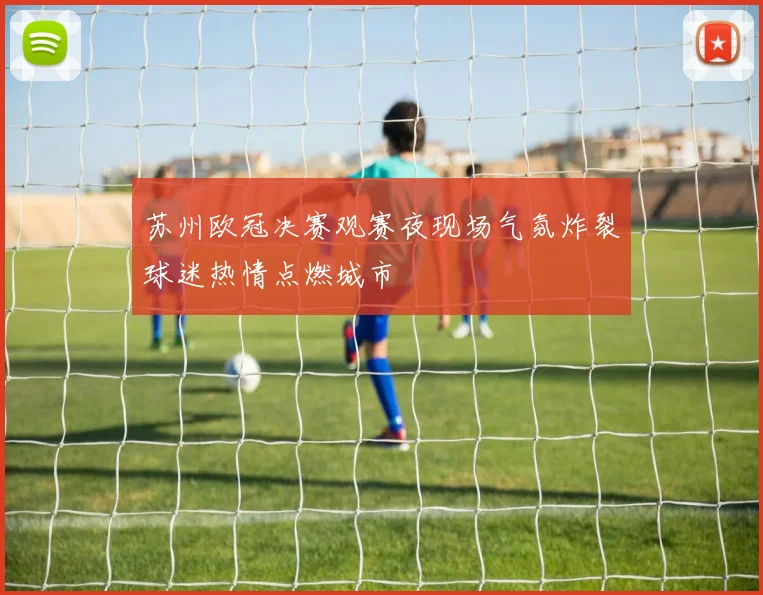 苏州欧冠决赛观赛夜现场气氛炸裂球迷热情点燃城市